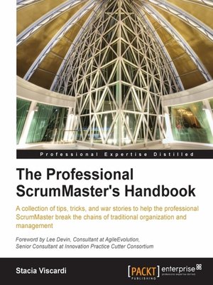 cover image of The Professional ScrumMaster's Handbook